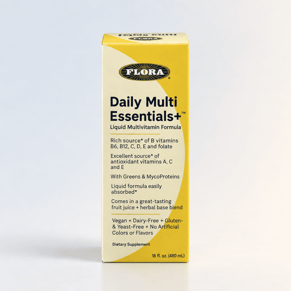 Flora, Mulivitamin, Liquid, Daily Essentials (08/26)