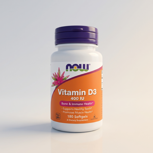 D1, Vit D3 400 Iu 180 Sgels (04/28)