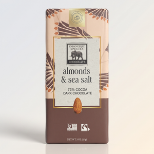 Almonds Sea Salt Owl Bar, Endangered Species