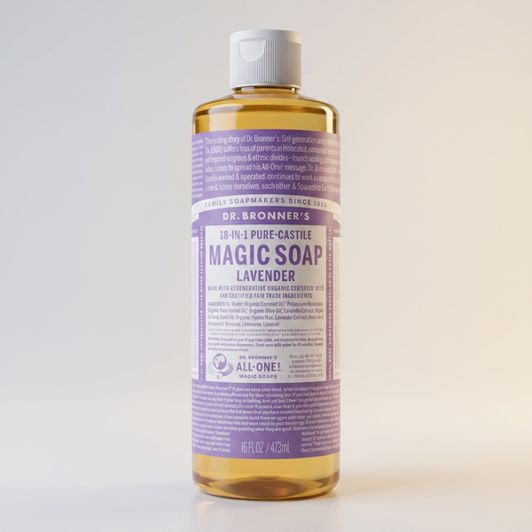 Lavender Oil Pure Castile Soap Liquid
