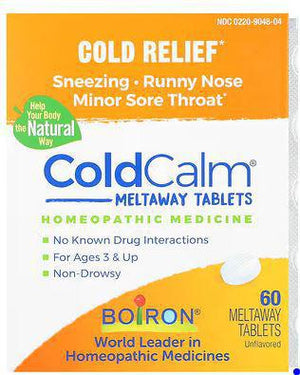 J5-8, Boiron ColdCalm (12/29)