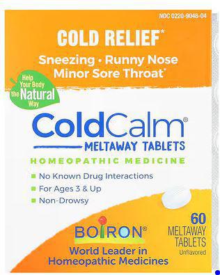 J5-8, Boiron ColdCalm (12/29)