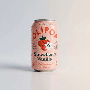 Olipop, Strawberry Vanilla Sparkling Tonic