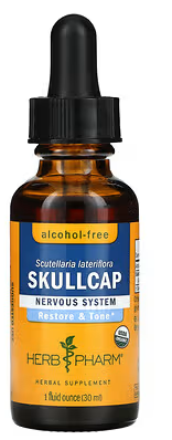 Skullcap Extract, 1 oz, Herb Pharm