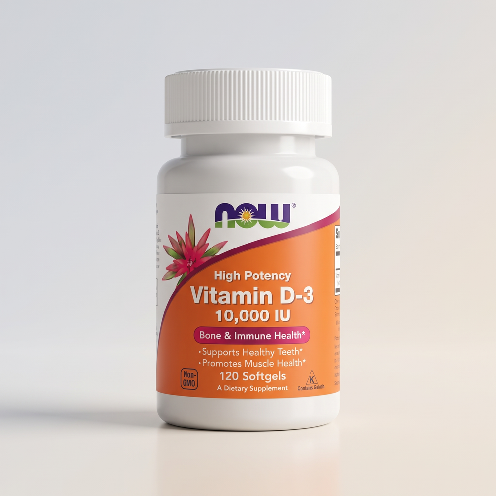 D2, Vit D-3 10,000Iu
