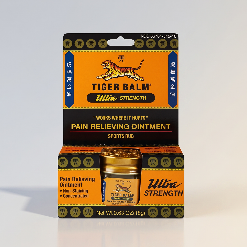 K2-2, Tiger Balm Ultra Strength .63 Oz (08/28)