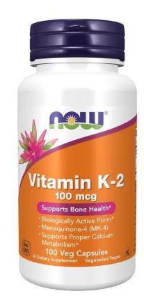 D2, VITAMIN K-2 100mcg 100 VCAPS