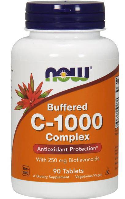 C4, Buffered C-1000 Complex, 90 Tabs, NOW