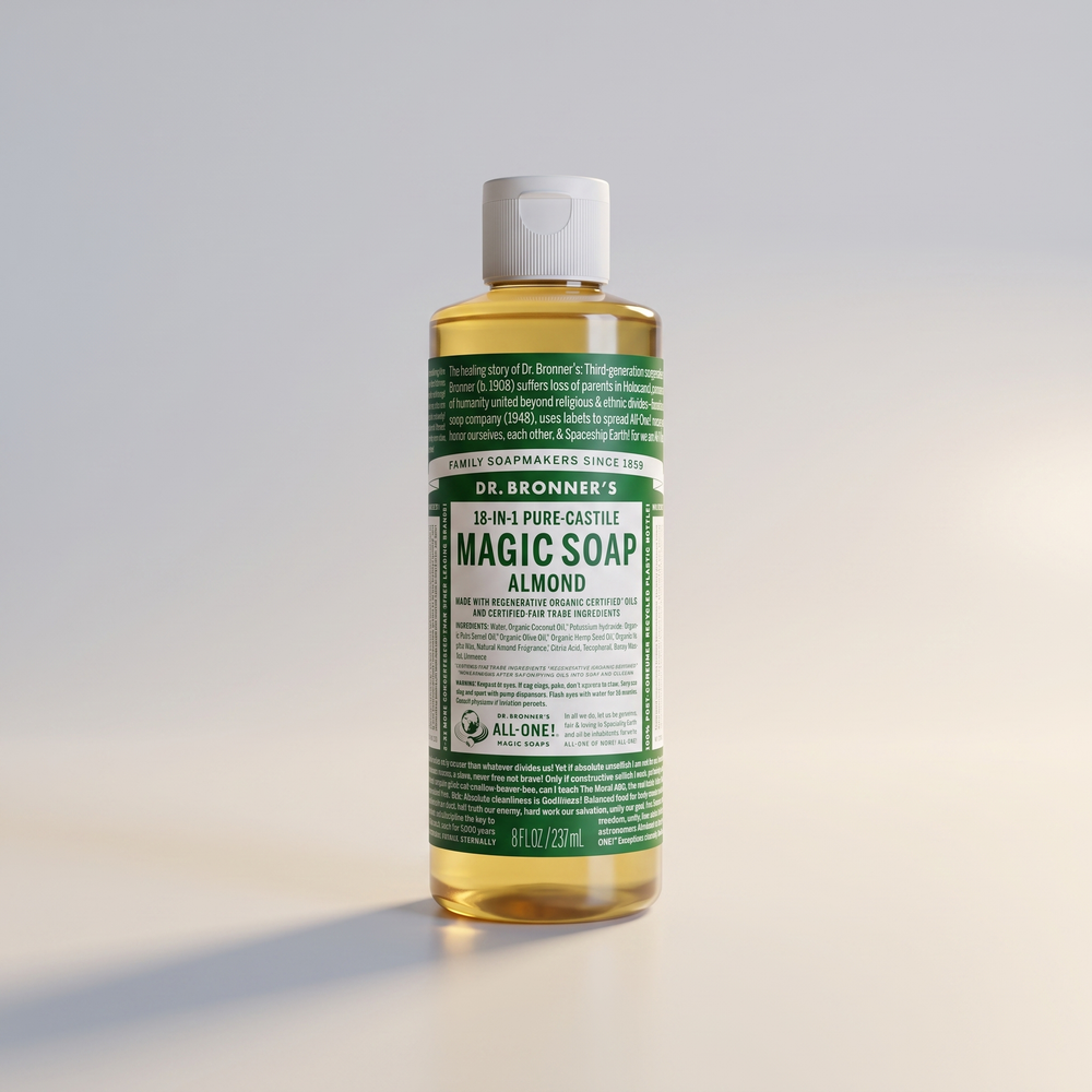 DrBronnr Liq Soap Castile Almd 24X236ML