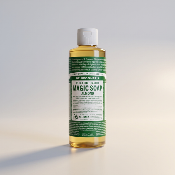 DrBronnr Liq Soap Castile Almd 24X236ML