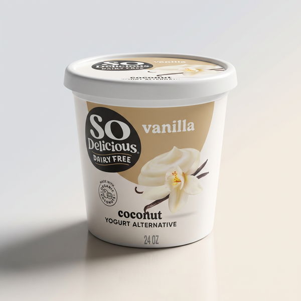 Sweetened Vanilla Coconut Yogurt DF, 24oz, So Delicious