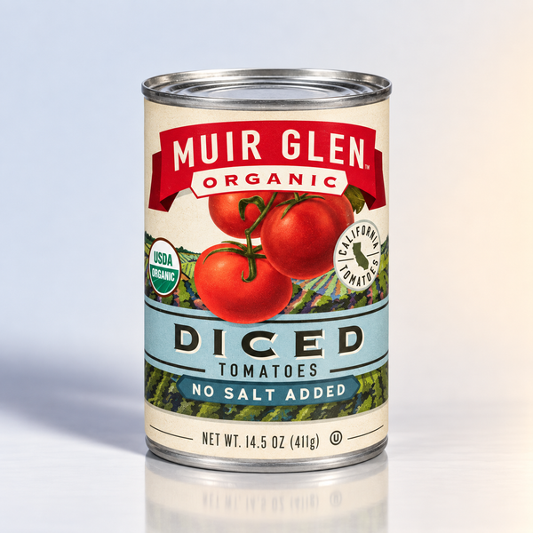 Muir Glen Diced Tomatoes,