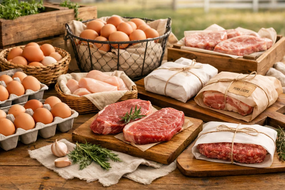Local Farm Meat & Eggs