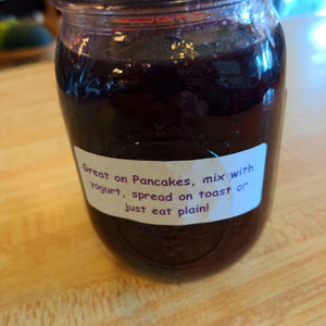 Blueberry Sauce, Canton Apples