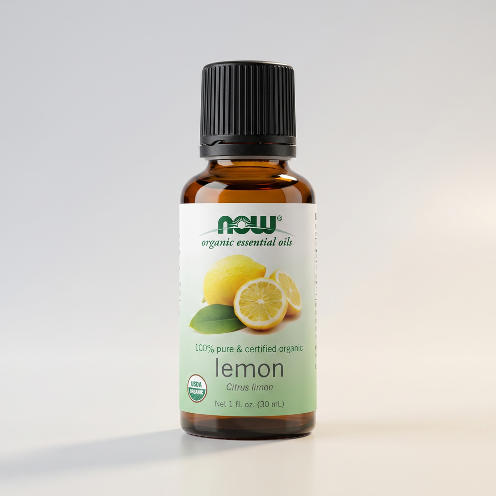 NOW EO, ORGANIC Lemon oil