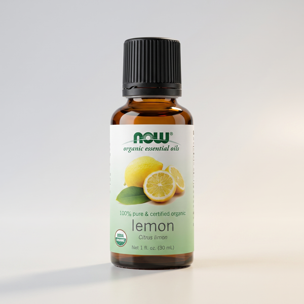 NOW EO, ORGANIC Lemon oil