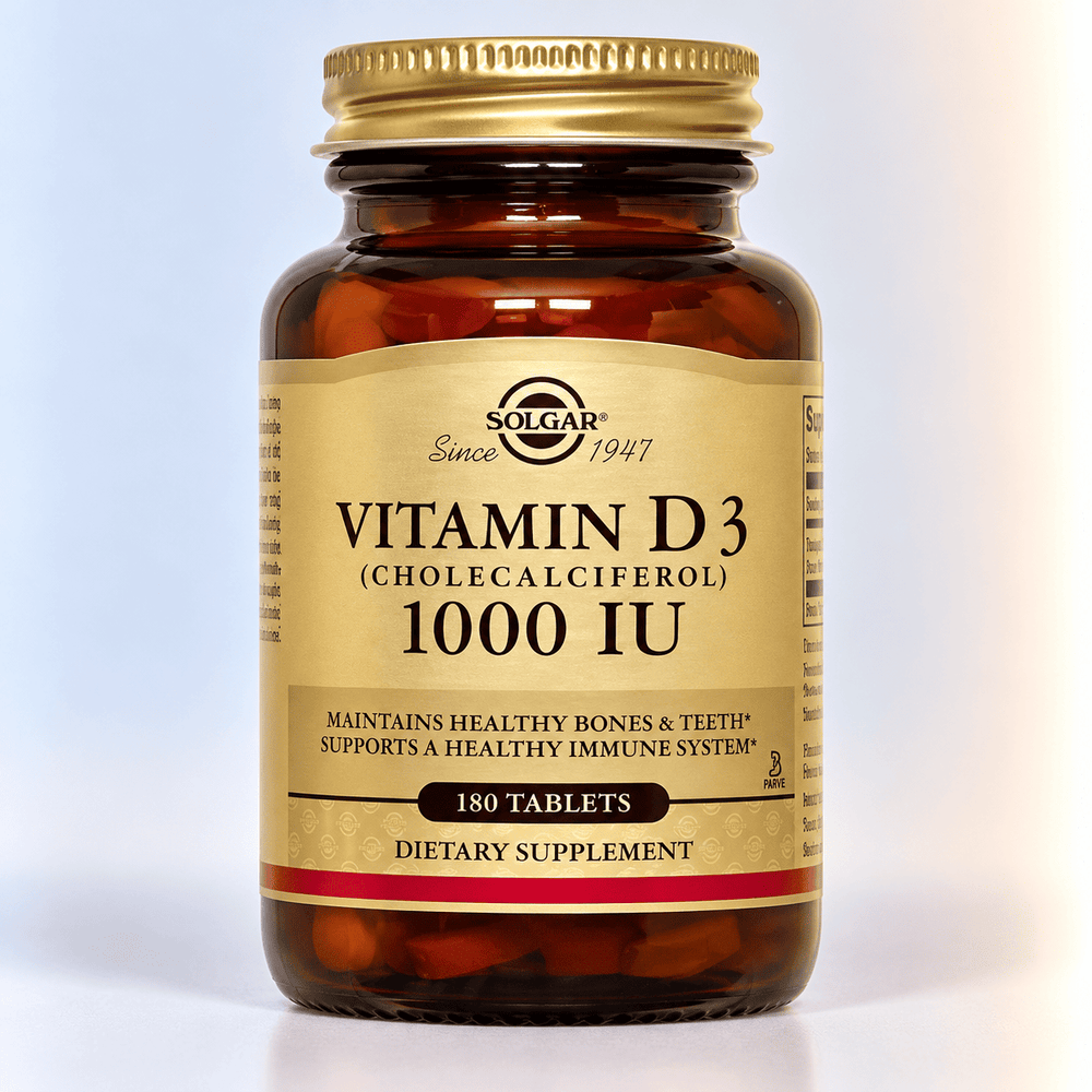 Vitamin D3 (Cholecalciferol) 25 mcg (1000 IU) Tabl