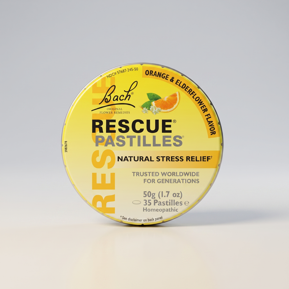 RESCUE Pastilles, Orange & Elderflower
