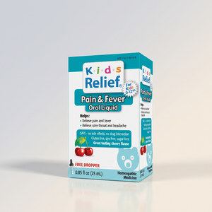 J5-1, Homeolab Kids Relief Pain & Fever 0.85oz (05/30)