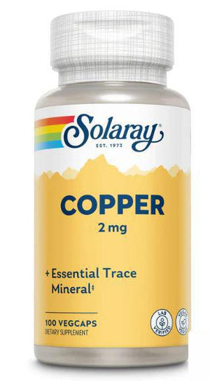 F2, Solaray Copper 2mg