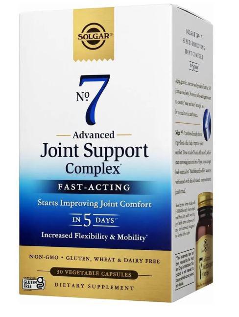 B5, Solgar No. 7 Vegetable Capsules