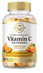C3, Vitamin C 1000mcg Gummies 60ct, Solgar