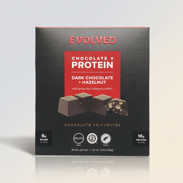 Evolved, Chocolate + Protein