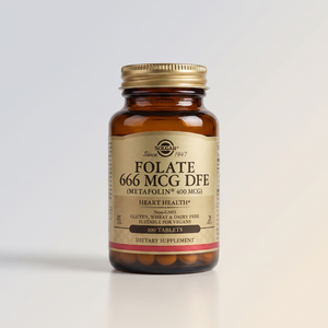 Folate, 666 mcg DFE, 100 Tabs, Solgar