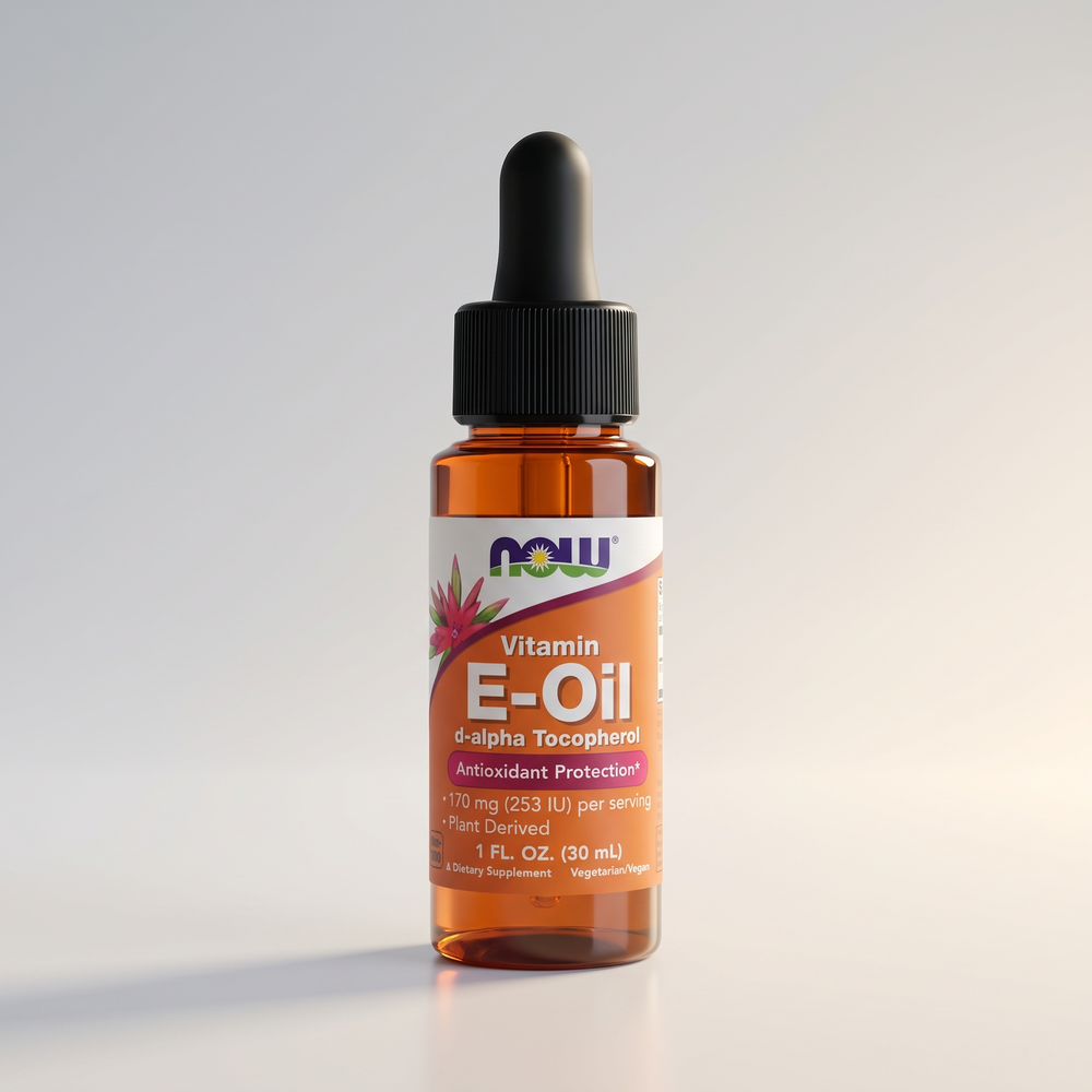 Vitamin E oil, NOW