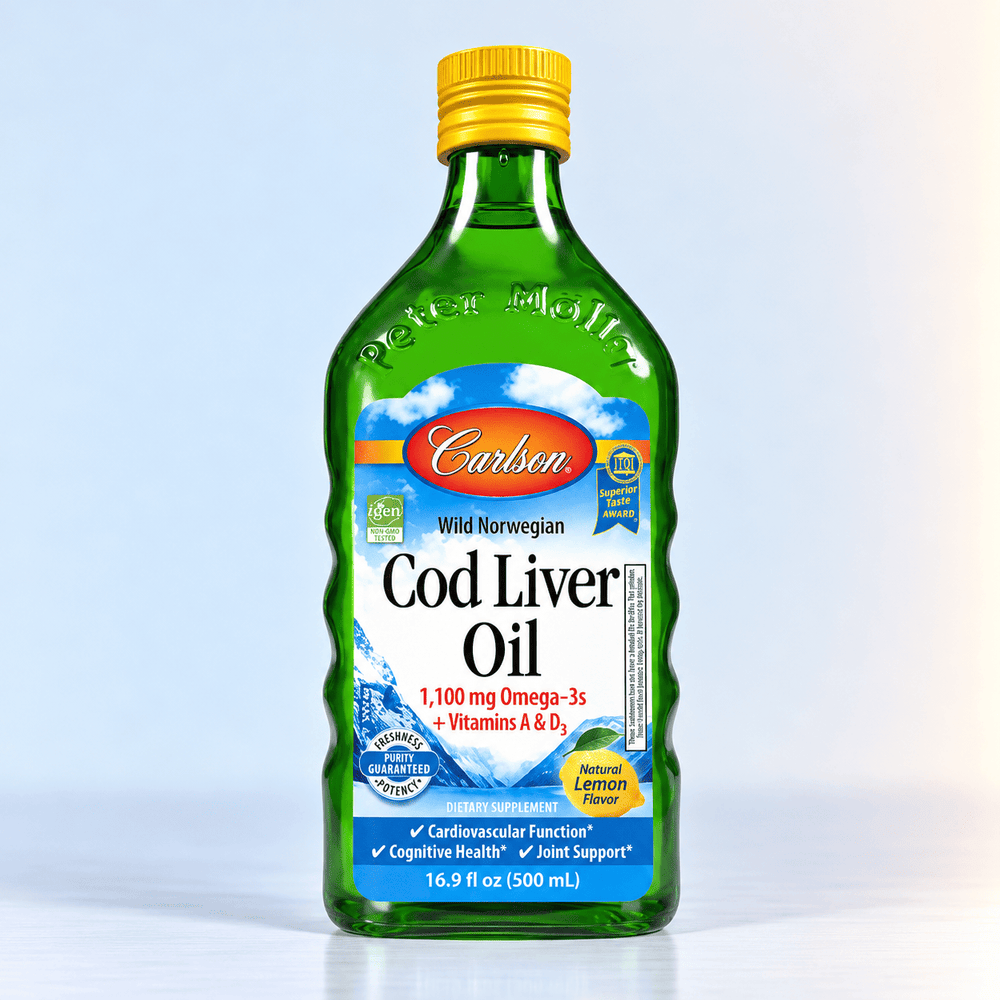 Cod Liver Oil, Carlson Labs