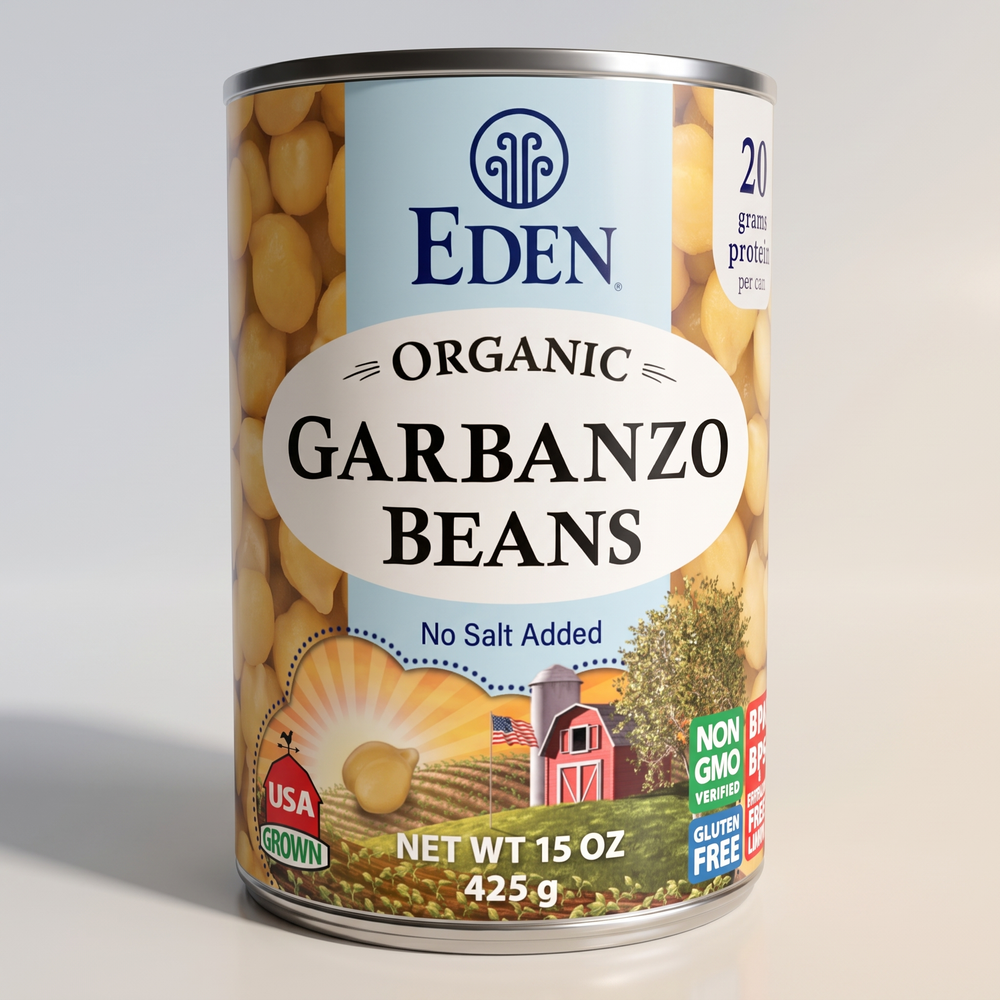 Garbanzo Beans, Eden, Organic