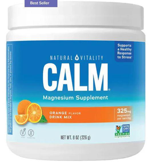 Natural Vitality Calm Orange Powder 8oz