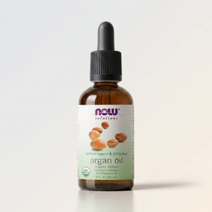 NOW Foods Certified Organic & 100% Pure Argan Oil 2 Fl Oz Liq