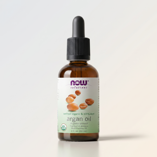 NOW Foods Certified Organic & 100% Pure Argan Oil 2 Fl Oz Liq