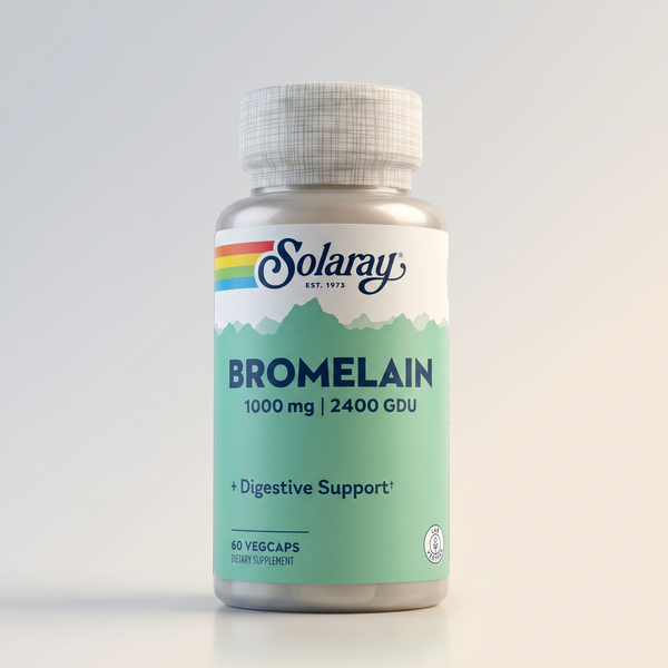 A1, Bromelain, 1000 mg, 60 Veg Caps, Solaray