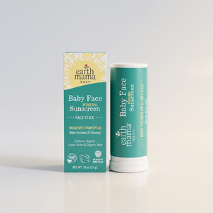 Baby Face Mineral Sunscreen Stick, Eartth Mama