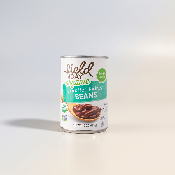 Dark Red Kidney Beans, Field Day, Organic