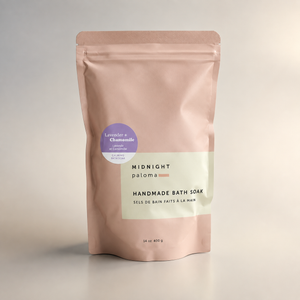 Bath Salt, 14 oz, Midnight Paloma Botanicals