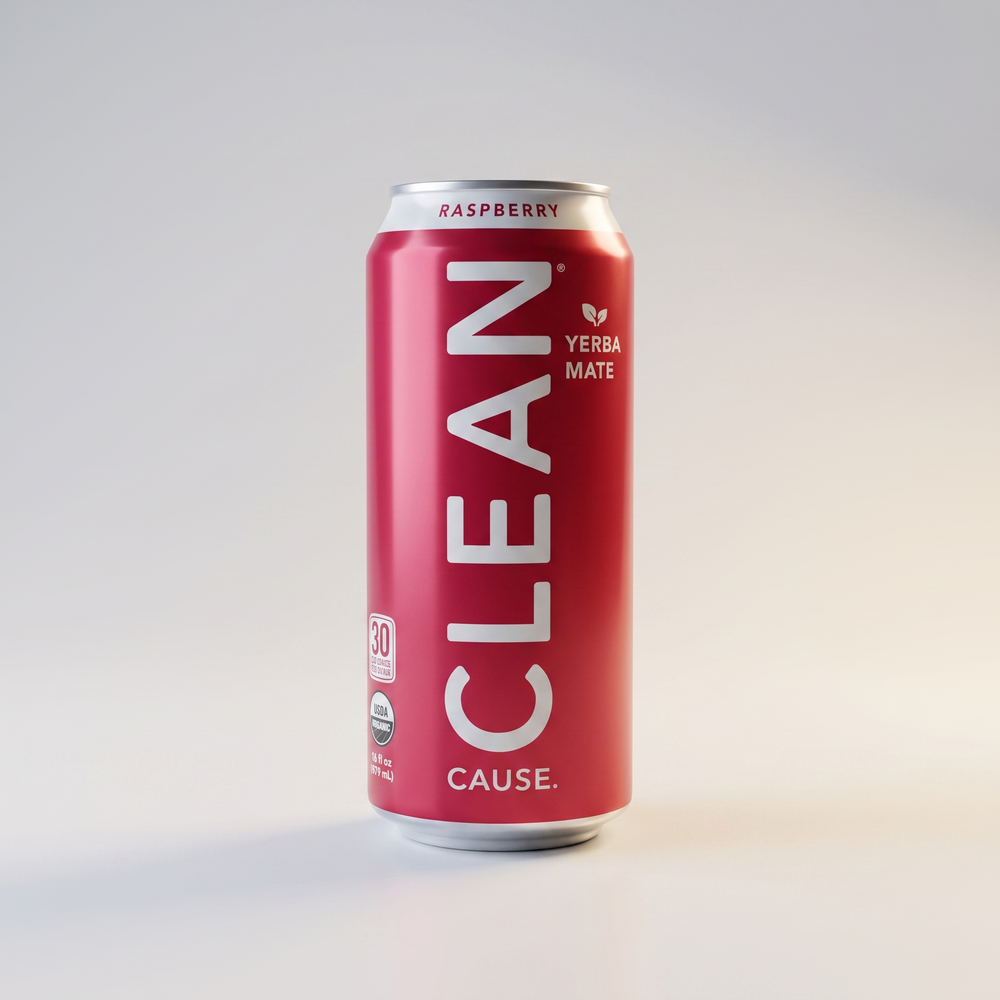 Raspberry Yerba Mate, Clean Cause