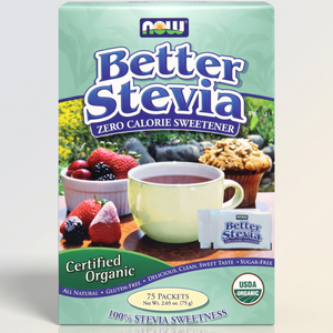 BETTER STEVIA ORGANIC PACKETS 75/BOX