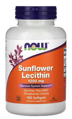 E4, SUNFL LECITHIN 1200mg 100 SGELS