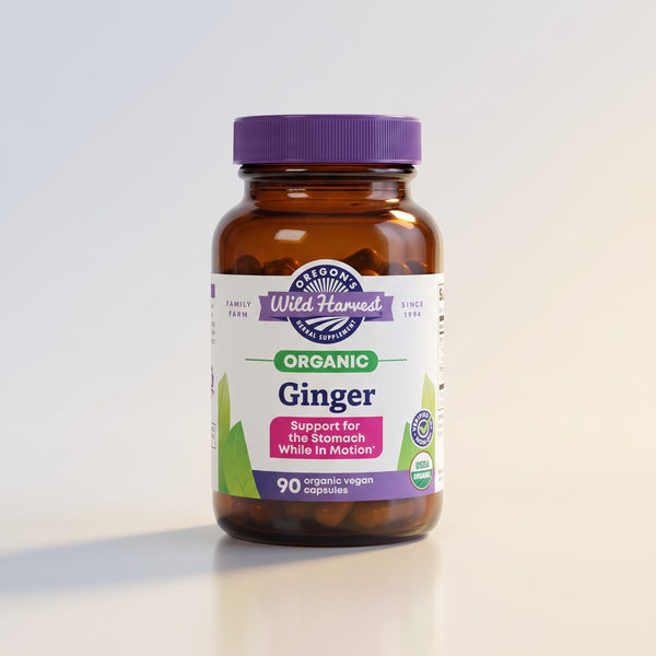 H2, Ginger. Organic