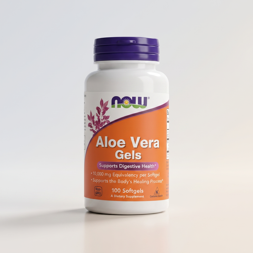 A1, Aloe Vera Gels, 100 Softgels, NOW