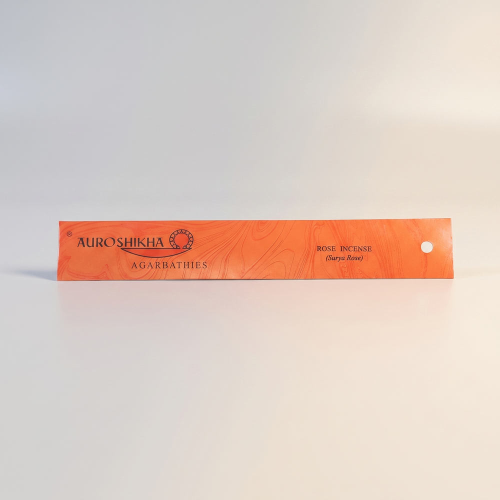 Incense Surya Rose 10 GMS by Auroshikha Candles and Incense