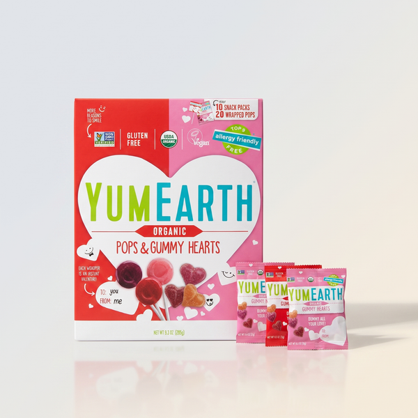 Yum Earth Organic Valentines ( Lollipops and Gummies)