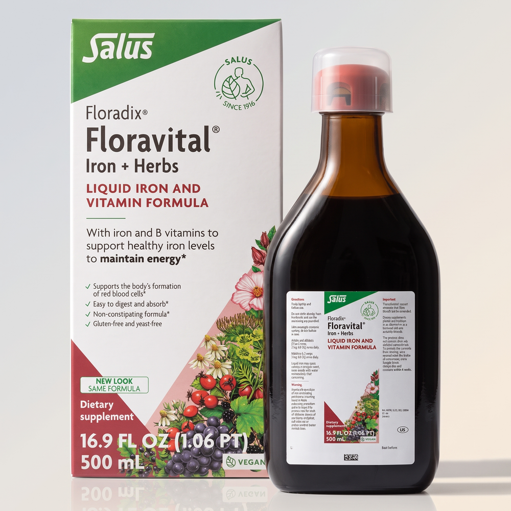 F4, Floravital Iron & Herbs Yeast-Free 17oz