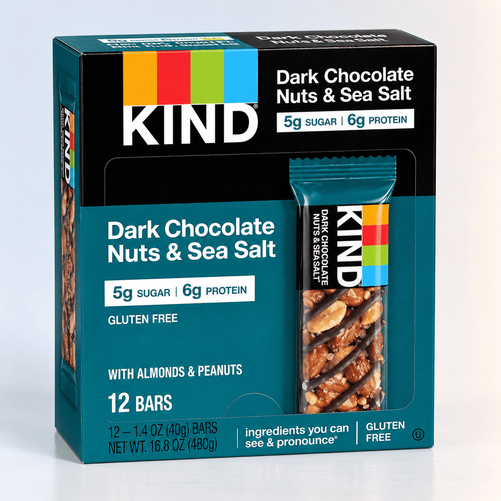 Dark Chocolate Nuts & Sea Salt, KIND bar