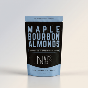 Maple Burbon Almonds, Nat's Nuts Faire