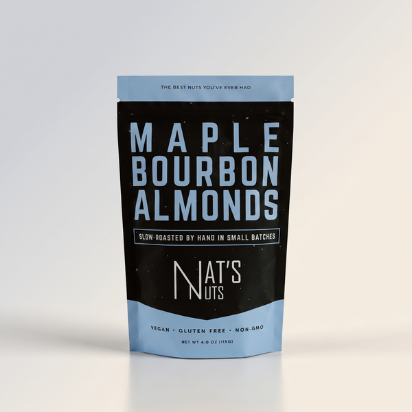 Maple Burbon Almonds, Nat's Nuts Faire