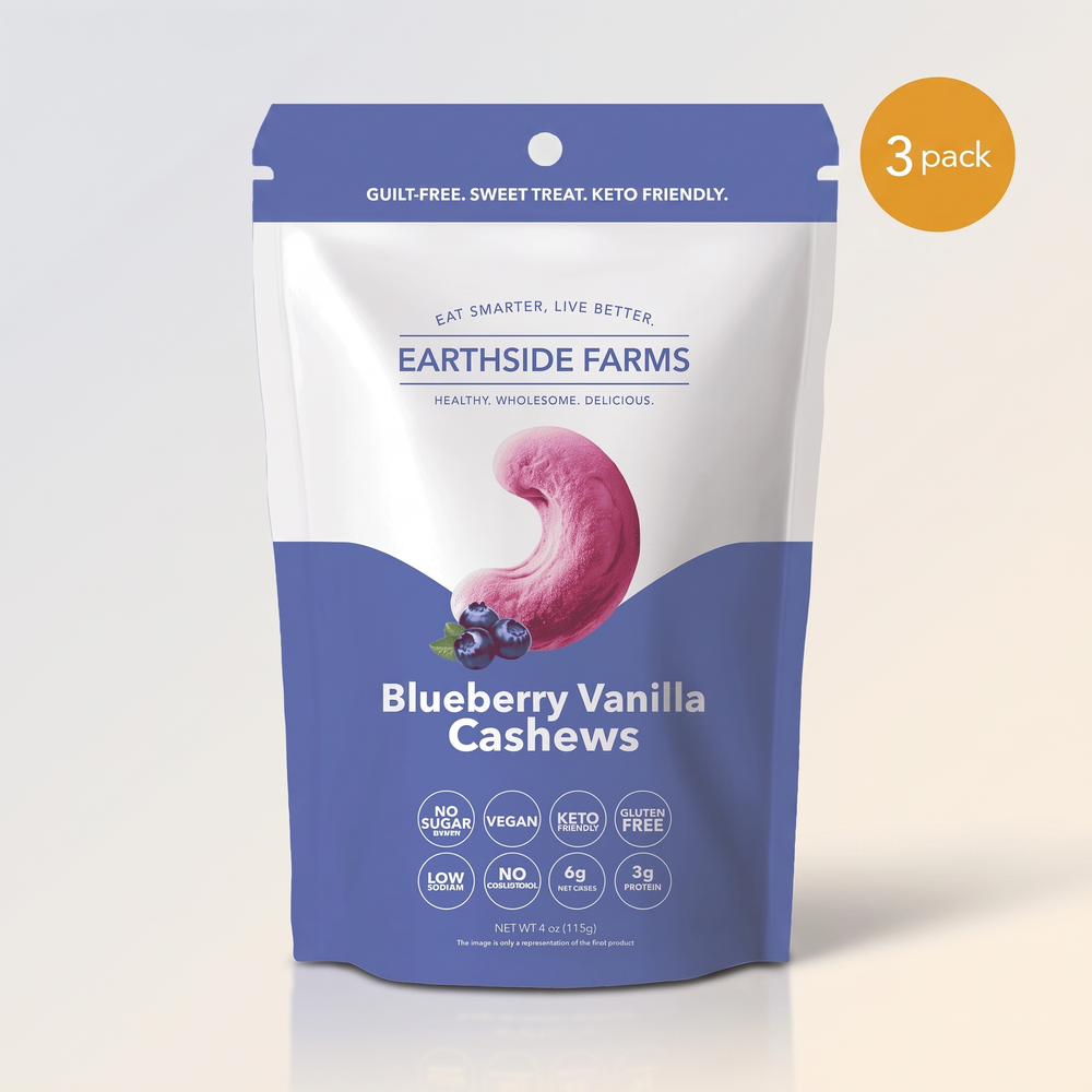 Blueberry Vanilla Cashews, Earthside Farms